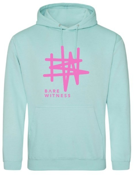 MINT AND PINK HOODIE